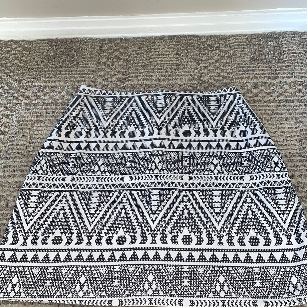 Printed skirt